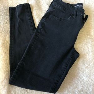 Black American eagle jeans